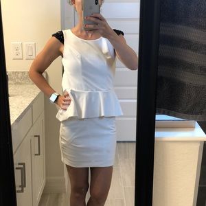 Xoxo size 0 black and white dress